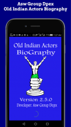 Old Indian Actors Biography in English screenshot 4