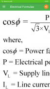 Electrical Formulas screenshot 3