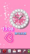 [Free] CUTE WORLD QLOCK LWP screenshot 13