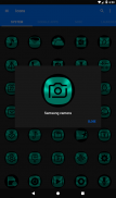 Oreo Teal Icon Pack Free screenshot 0