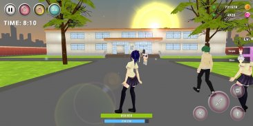 Anime High School Simulator screenshot 2