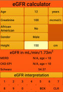 eGFR Calculator screenshot 0