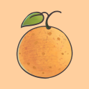 Orange Stickers - WAstickerApps Icon