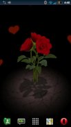 3D Rose Bouquet LWP Free screenshot 1