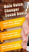 Male Voice Changer Sound Booth screenshot 3