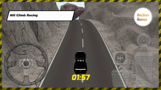 Politie Hill Climb Racing Game screenshot 0