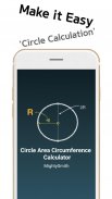 Circle Area Circumference Calc screenshot 2