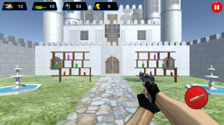Nyata Botol Menembak 3D  - Game Menembak screenshot 5