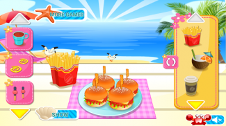 Mini Burger Pişirme Oyunları screenshot 5