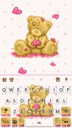 Tema Keyboard Lovely Ragged Be screenshot 0