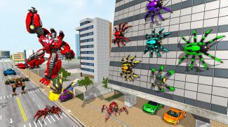 Spider Robot Game: Space Robot Transform Wars screenshot 4