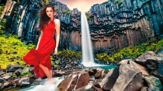 Waterfall Blend : Photo frame editor to mix images screenshot 1