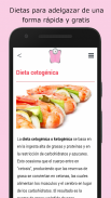 Dietas más buscadas para adelgazar screenshot 2
