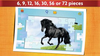Puzzlespiel mit Pferde Für Kinder & Erwachsene 🐴 screenshot 5