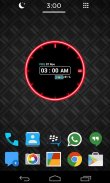 Neon Clock Widget [Free] screenshot 0