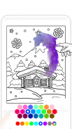 Adult Winter Coloring Pages screenshot 4