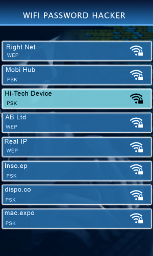WiFi Password Hacker(Prank) screenshot 3