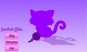 Purrfect Kitten - Dress Up screenshot 0