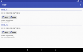 ICCID screenshot 0
