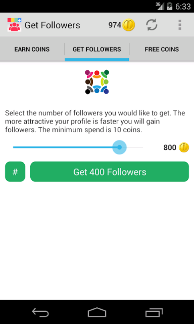 Followers on Instagram | Download APK for Android - Aptoide - 384 x 640 png 55kB