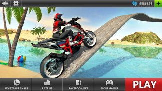 Beach Motorbike Stunts Master screenshot 1