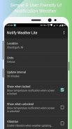 Notify Weather (Check Weather in Notification) screenshot 5