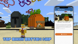 Map Bikini Bottom & Mods for MCPE screenshot 1