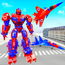 Big Foot Robot Jet Transform Icon