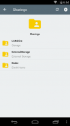 LAN drive - SAMBA Serveur & Client screenshot 2