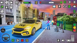 Taxi Șofer 3D Conducere Jocuri screenshot 4