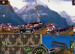 Smash Police Car - Outlaw Run screenshot 4