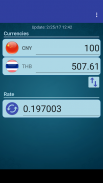 Chinese Yuan x Thai Baht screenshot 2
