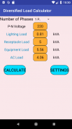 Electrical Load Calculator screenshot 0