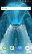 Blue Fountain Live Wallpaper screenshot 2