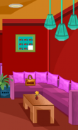 Escape Game-Red Living Room screenshot 6