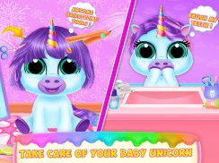 Unicorn Baby Pet Care screenshot 3