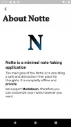 Notte - Minimalist Notes ✒️ screenshot 2