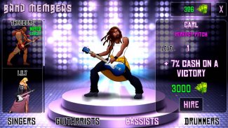 Rock Battle - Rhythm Music Game screenshot 0
