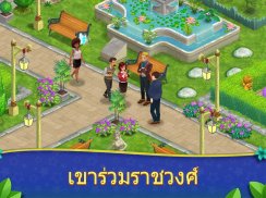 Royal Garden Tales - ตกแต่งสวนและจับคู่บอล 3 ลูก screenshot 16