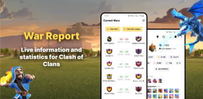 War Report for Clash of Clans