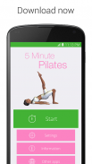 5 Minute Pilates screenshot 4