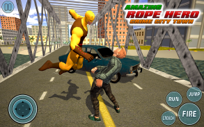 Super Vice Town Rope Hero: Crime Simulator screenshot 10