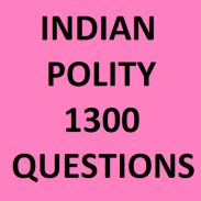 Indian Polity 1300 Questions screenshot 4