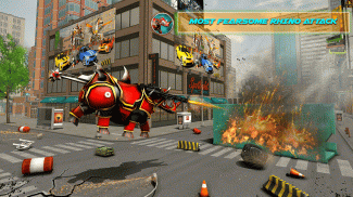 Rhino Robot Car Transform Game screenshot 0