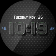 Chrome Leather HD Watch Face screenshot 14