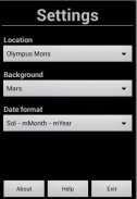 Mars Clock Widget 2.0 screenshot 2