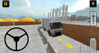 Caminhão Simulador 3D: Transporte De Alimentos screenshot 2