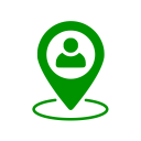 Contact on Map icon