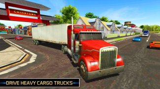 เครื่องจำลองรถบรรทุกยูโร 2018 - Truck Simulator screenshot 3
