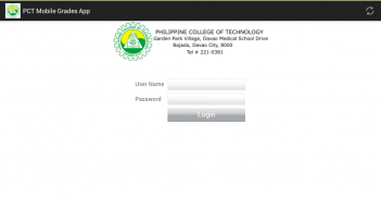 PCT Mobile Grades App screenshot 0